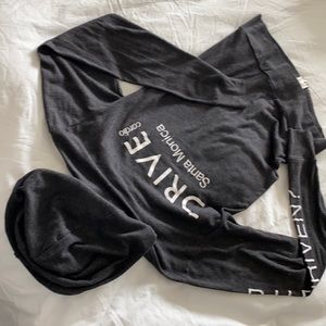 Lightweight zip up hoodie